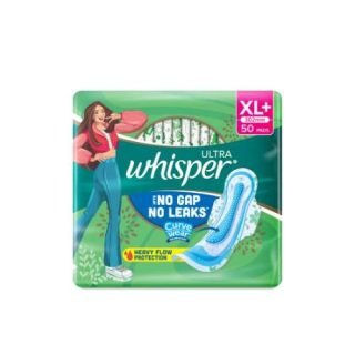 WHISPER NO GAP NO LEAKS XL 50PADS