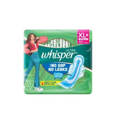 WHISPER NO GAP NO LEAKS XL 50PADS